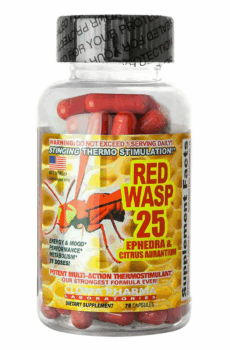 CLOMA PHARMA LABORATORIES SUPLES RED WASP 25 75 CAPS