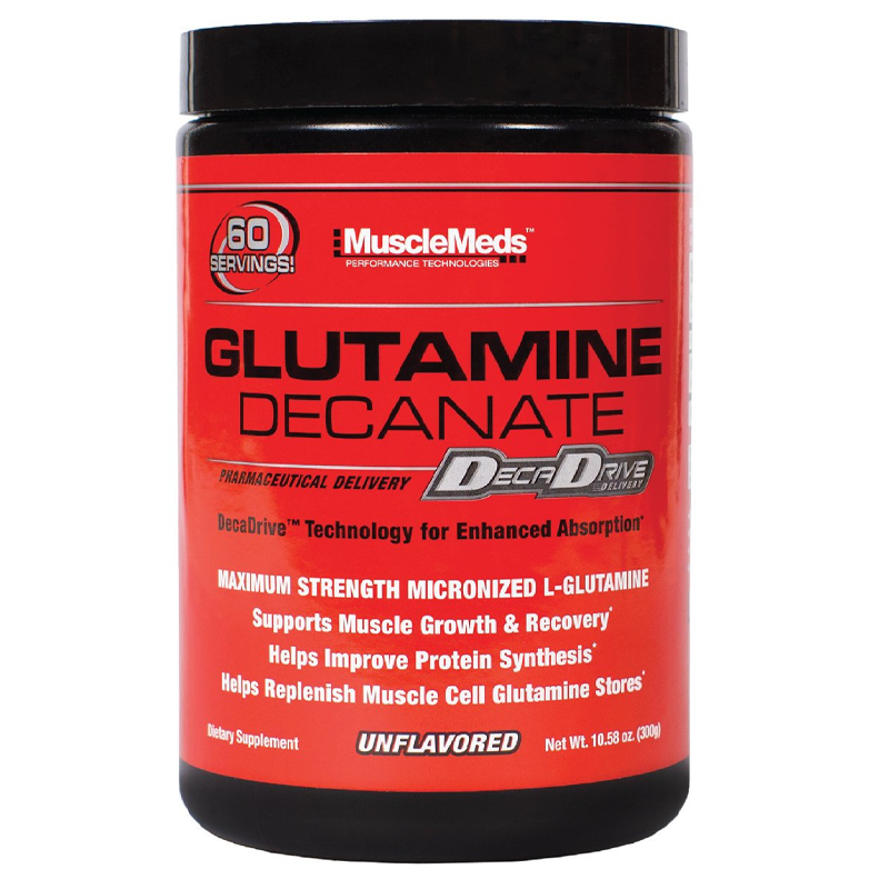 MUSCLE MEDS GLUTAMINE DECANATE 300 GRS