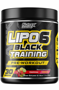 NUTREX LIPO6 BLACK TRAINING 30 SERV