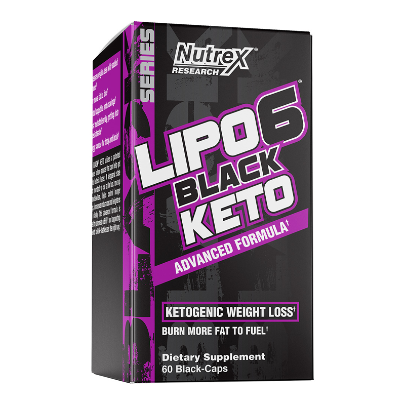 NUTREX LIPO 6 BLACK KETO 60 CT