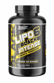 NUTREX LIPO 6 BLACK UC INTENSE FAT BURNER 120 CAPS